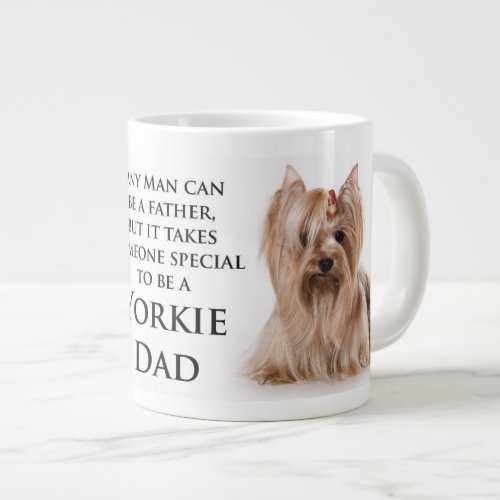 Yorkie Dad Jumbo Mug