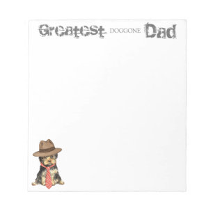 Yorkie Dad Notepad