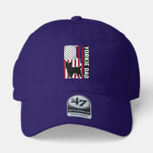 Yorkie Dad Patriotic Vintage Engraving Dog Shirt D 47 Brand Hat