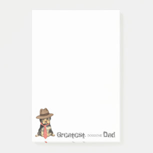 Yorkie Dad Post-it Notes