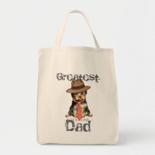 Yorkie Dad Tote Bag