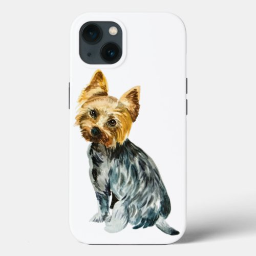 Yorkie Dog  iPhone 13 Case