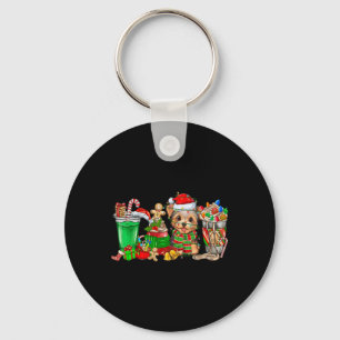 Yorkie Dog Christmas Pajamas Coffee Latte Mugs Xma Keychain