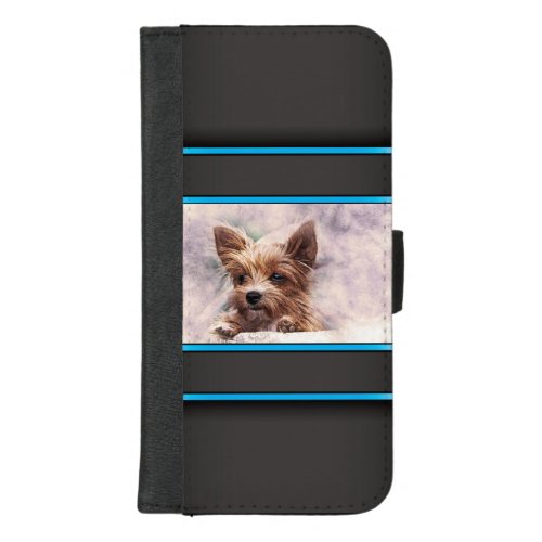 Yorkie Dog iPhone 87 Plus Wallet Case