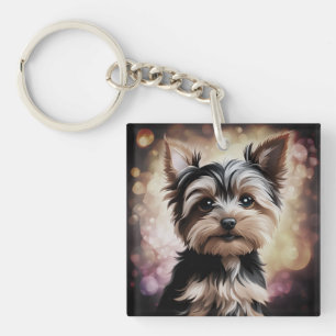 Yorkie, Dog, Pet Keychain