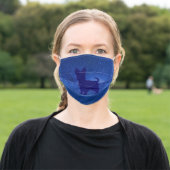Yorkie face mask for virus peotection. (Outside)
