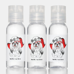 Yorkie Fashion Shoot Hand Sanitizer