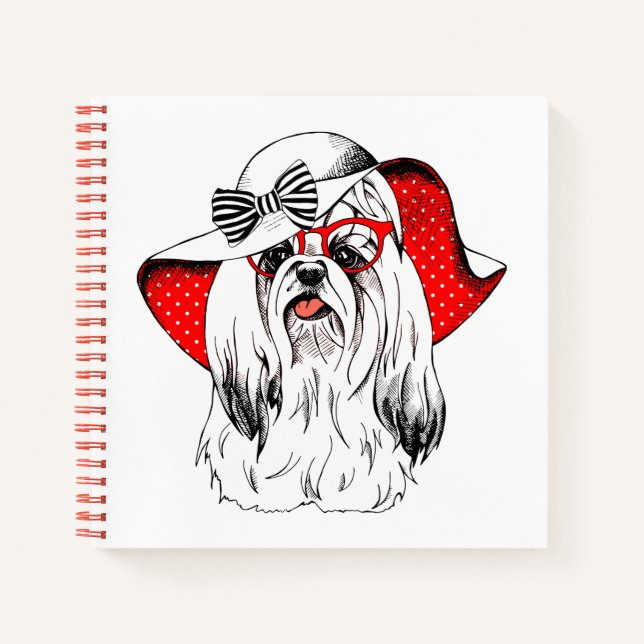 Yorkie Fashion Shoot Notebook (Front)
