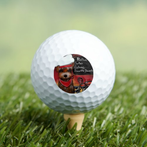 YORKIE        GOLF BALLS