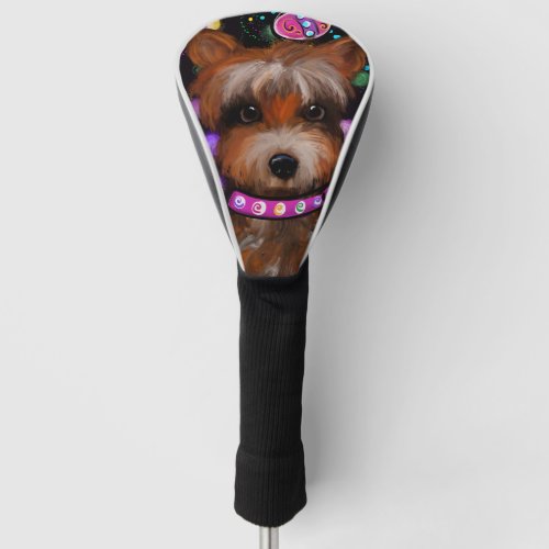 YORKIE           GOLF HEAD COVER