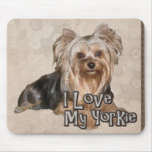 Yorkie High Quality Mouse Pad