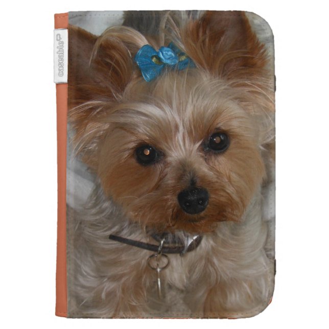 Yorkie Kindle Case (Front)