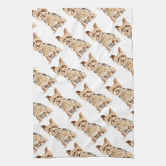 Yorkie Kitchen Towel