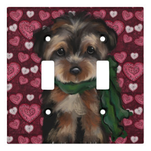 YORKIE LIGHT SWITCH COVER