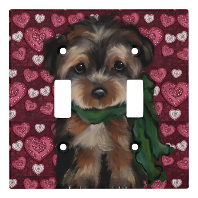 YORKIE                 LIGHT SWITCH COVER (Front)