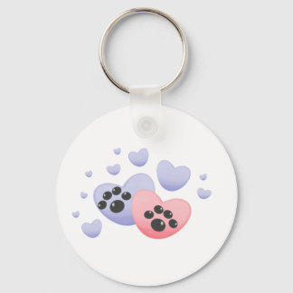 Yorkie-love Keychain