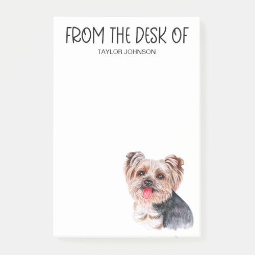 Yorkie Lover Post_it Notes