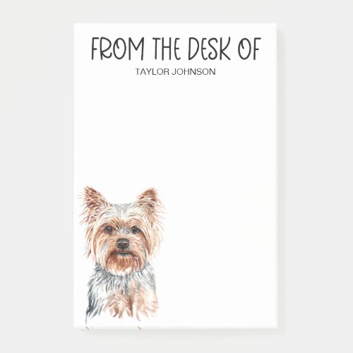 Yorkie Lover Post_it Notes