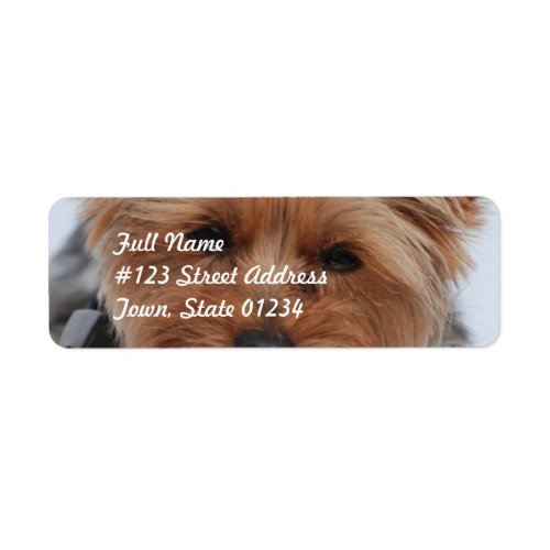Yorkie Mailing Labels