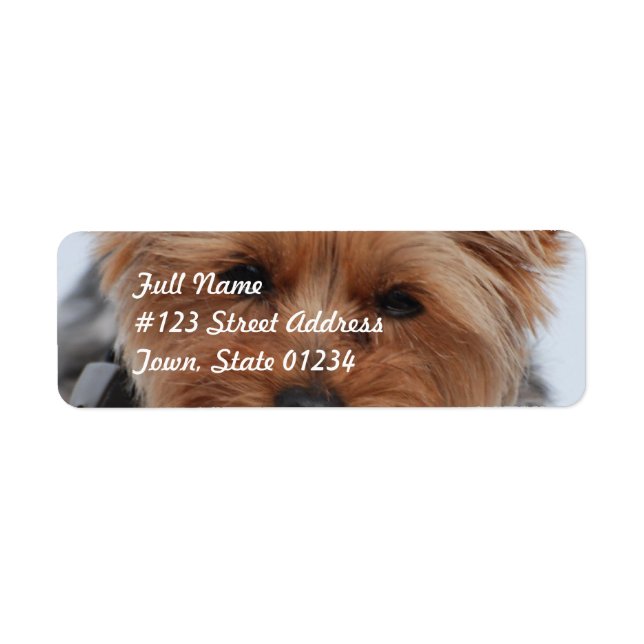Yorkie Mailing Labels (Front)