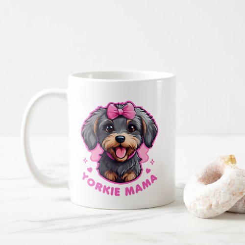 Yorkie Mama Pet Dog Lover Coffee Mug