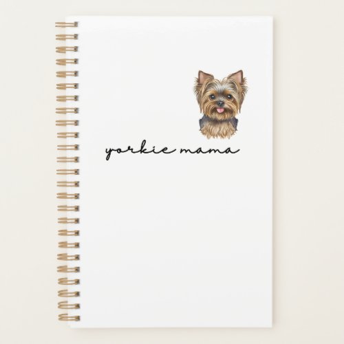 Yorkie Mama Planner