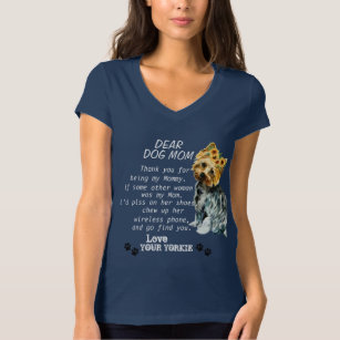 I'm That Crazy Yorkie Mom Funny Yorkie Dog Mom Funny Gift Poster