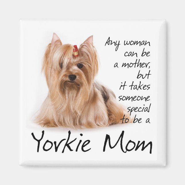 Yorkie Mom Magnet (Front)