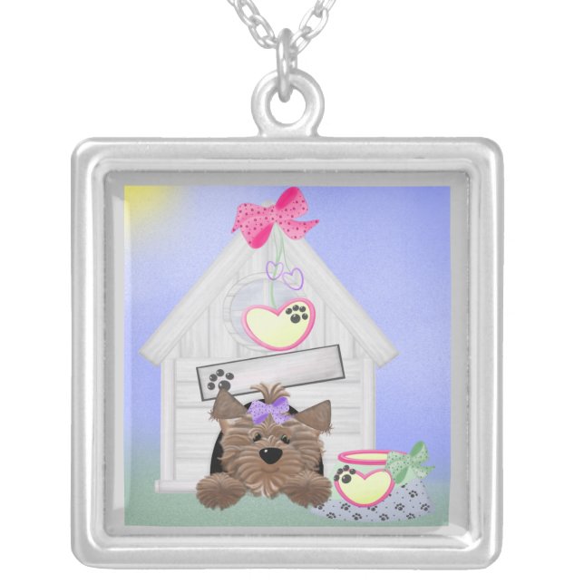 Yorkie Necklace (Front)