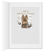 Yorkie Needs Training cards (Inside (Right))