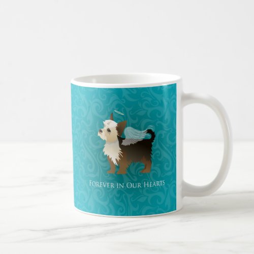 Yorkie _ Pet Memorial _ Angel Dog Coffee Mug