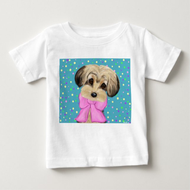 Yorkie Poo Baby T-Shirt (Front)