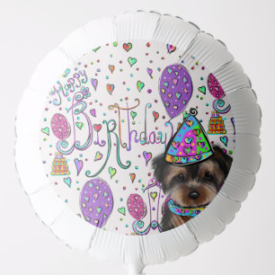 Yorkie Poo Balloon