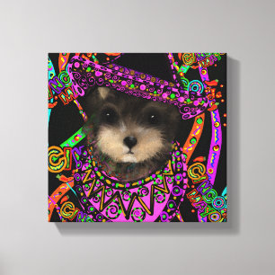 Yorkie Poo Canvas Print