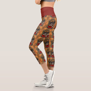 Yorkie Poo Capri Leggings