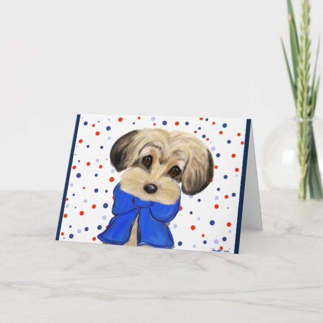 Yorkie Poo Card (Front)