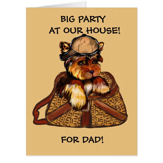 Yorkie Poo Card (Front)