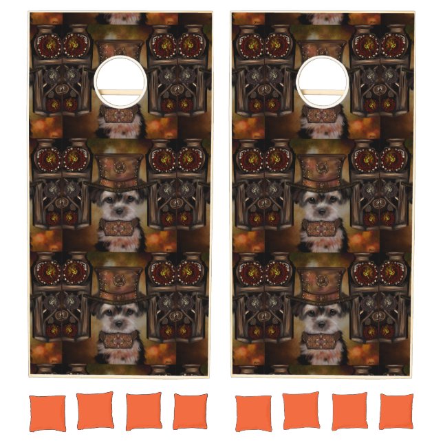 Yorkie Poo Cornhole Set (Set)