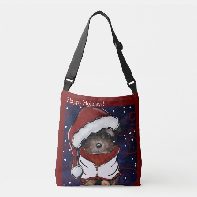 Yorkie Poo Crossbody Bag (Front)