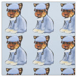 YORKIE POO DOCTOR FABRIC