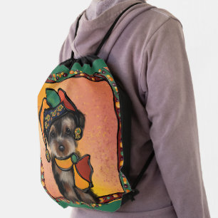 Yorkie  Poo      Drawstring Bag