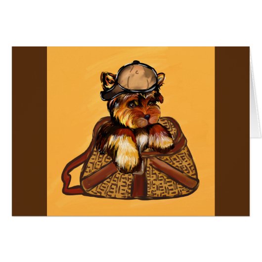 Yorkie Poo - Father's Day Cards (Front Horizontal)