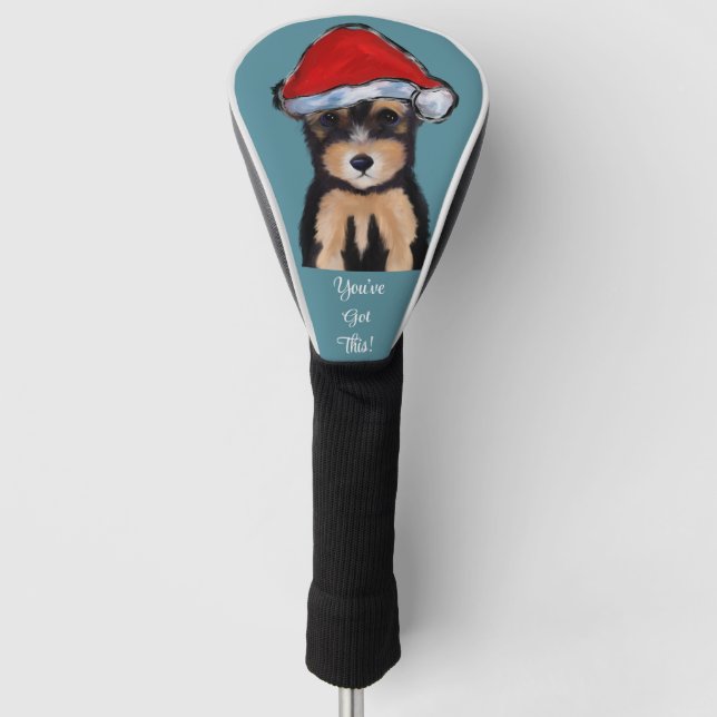 Yorkie Poo           Golf Head Cover (Front)