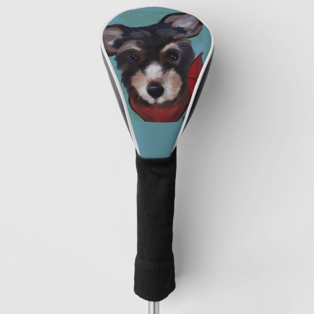 Yorkie Poo           Golf Head Cover (Front)
