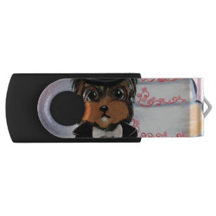 Yorkie poo Groom Flash Drive