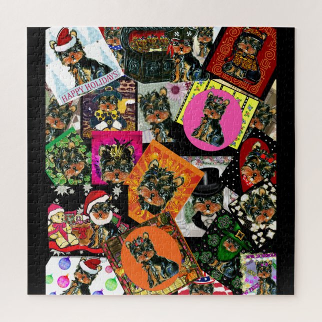 YORKIE POO JIGSAW PUZZLE (Vertical)