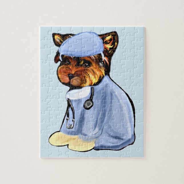 YORKIE POO JIGSAW PUZZLE (Vertical)