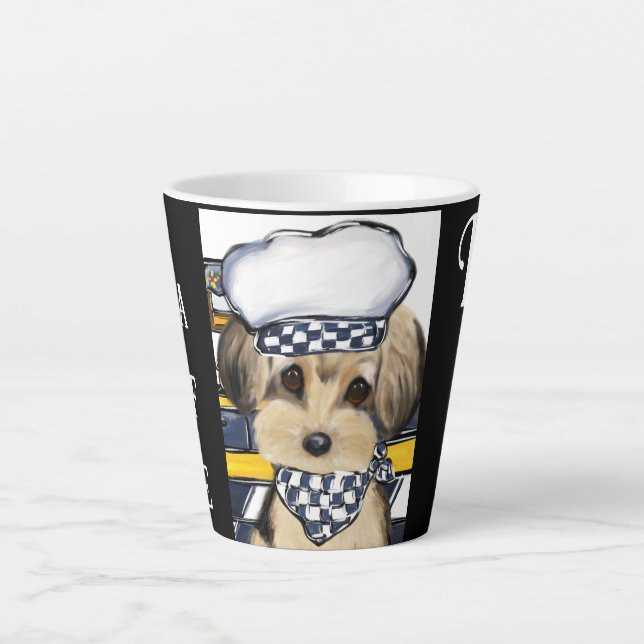 YORKIE POO  LATTE MUG (Front)