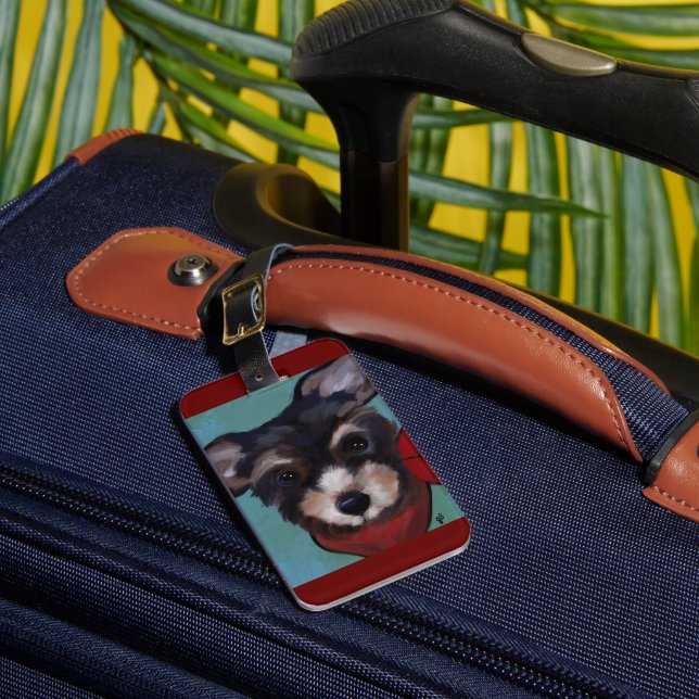 Yorkie Poo              Luggage Tag (Front Insitu 1)