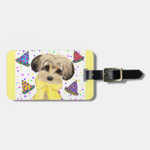 Yorkie Poo Luggage Tag